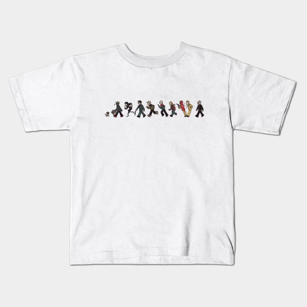 Run Kingsman Run Kids T-Shirt by ArashiC